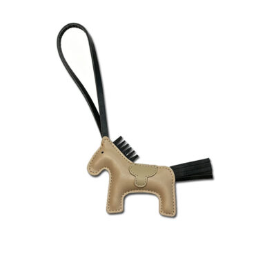 Genuine Leather Pony Charm