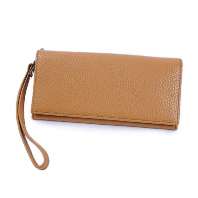 Genuine leather girls' wallet